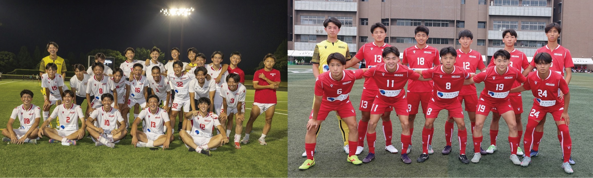 東福岡高等学校サッカー部とスポンサー契約を締結しました